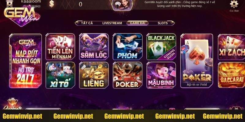 Đôi nét về game bài Poker tại Gemwin