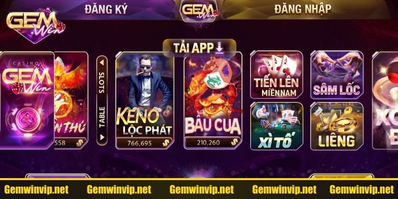 Giới thiệu game Bầu Cua Gemwin